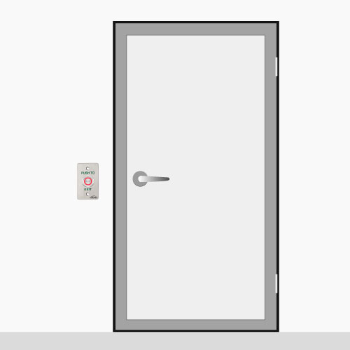 Outdoor Waterproof Push to Exit button Archives Visionis