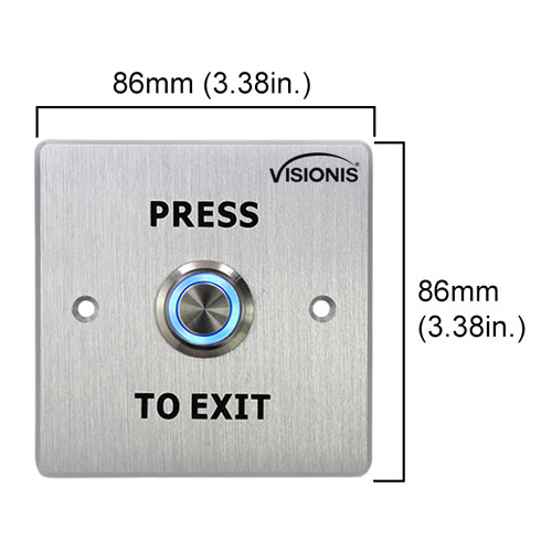 Outdoor Waterproof Push to Exit button Archives Visionis