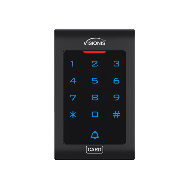 VIS-3002 – Access Control Indoor Only Digital Touch Keypad + Reader Standalone, Wiegand 26