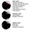 nw access keypad reader standalone outdoor wiegand led lights visionis vis 3003