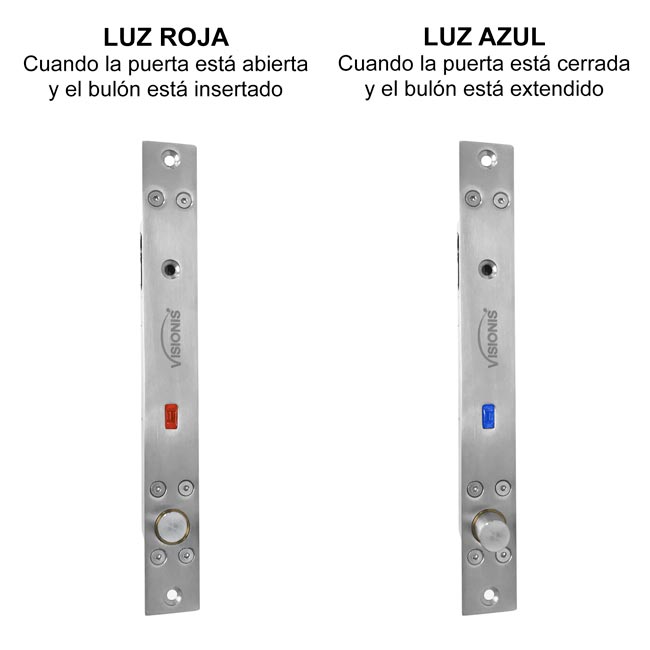 VIS-DP103WCY-FSE-LED pestillo eléctrico con luz LED VIS-DP103WCY-FSE-LED pestillo eléctrico con luz LED