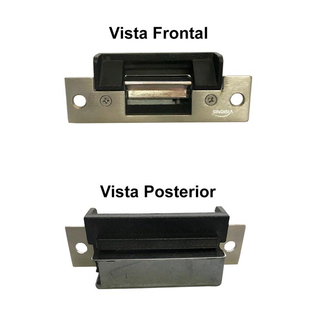 Abrepuertas eléctrico - Para puerta sencilla - Modo apertura Fail