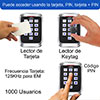 VIS-3004 Teclado y lector de tarjetas para control de acceso