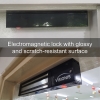 VIS-ML600LED-BL – Black 600LBS Indoor Electric Lock with LED Sensor