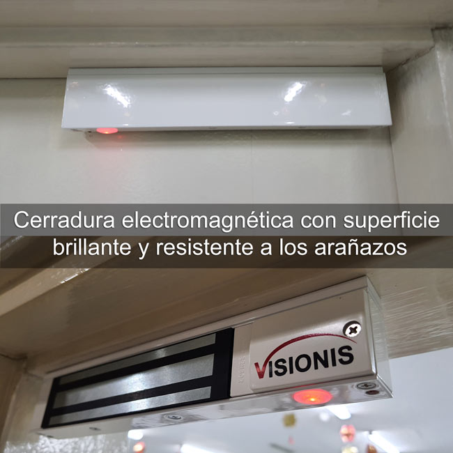 VIS-EL102-FSA - Cerradura Eléctrica de 770lbs en Acero Inoxidable para  Puertas de Madera y Metal, 12V Modo Salvo (Fail Safe) Normalmente Cerrada  con Revestimiento de Caucho - Visionis