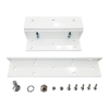VIS-ZL300-WH – Soporte L y Z para cerradura electromagnética de 300lbs Color Blanco