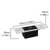 card reader dimensions vis 3026