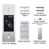 items incluidos en la caja control de acceso lector de tarjetas y huella digital biométrico